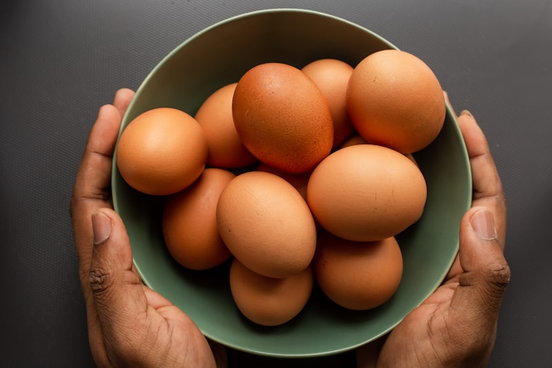 Huevos, alimento habitual en una dieta equilibrada